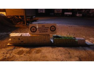 Adana’da kaçak sigara operasyonu