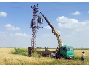 Mardin’de yılda 10 milyon liralık elektrik tüketen 47 kaçak trafoya el konuldu