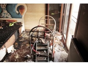 Diyarbakır’daki ev bir hafta içinde iki kez yandı