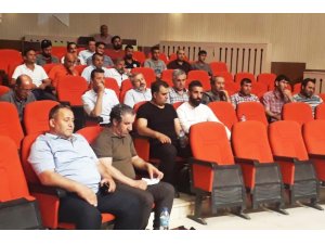 Başkan Çetin, amatör spor kulüplerinin yöneticileriyle bir araya geldi