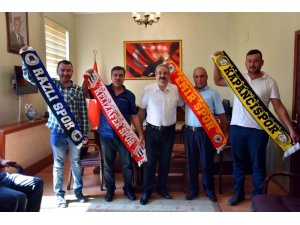 Kaymakam Sağlam, ’Muhtar başkanları’ ağırladı