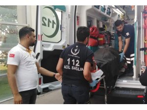 İntihara teşebbüs eden şahıs, eşarp yırtılınca kurtuldu