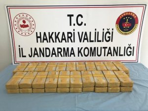 Yüksekova’da 21 kilo 138 gram eroin ele geçirildi