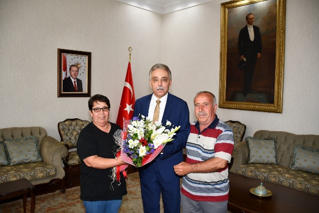 Konya Valisi Toprak’a Anlamlı Ziyaret