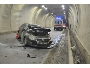 Tüneldeki kazada 1 kişi hayatını kaybetti