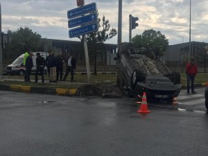Kars’ta trafik kazası: 1 yaralı