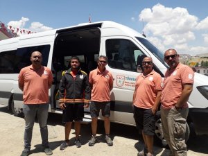 Türkuaz Sualtı ve Akarsu Arama Kurtarma ekibi Tunceli’ye gitti