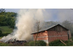 Sinop’ta ev yangını