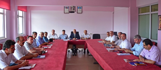 Proje Okullarının müdürleri toplandı
