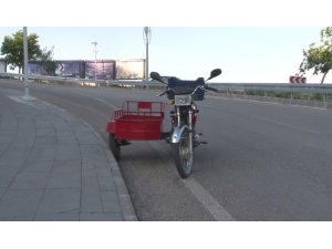 Elazığ’da sepetli motorsiklet devrildi: 5 yaralı