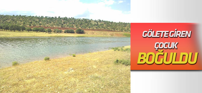 Konya'da gölete giren genç boğuldu
