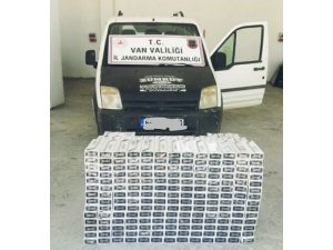 Van’da 5 bin 10 paket kaçak sigara ele geçirildi