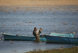 Mera alanı göl oldu