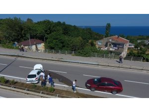 Sinop’ta trafik kazası 1 yaralı