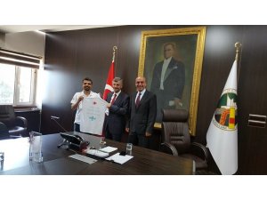 Grizu-263 Uzay Takımı, Vali Bektaş’ı ziyaret etti