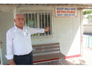 Mahalle muhtarı mahallesinde yaşanılan sorunlardan şikayetçi