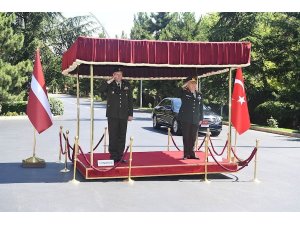 Letonya Genelkurmay Başkanı’ndan Orgeneral Güler’e ziyaret