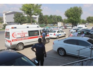 Kardeşlerin demir kesme makaslı kavgası