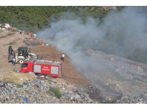 Bilecik’te çöplük yangını