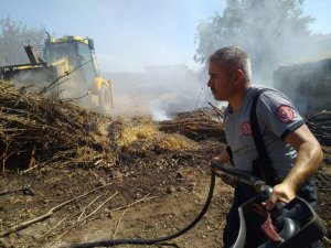 Sindelhöyük’te yangın