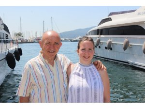 Dünya Şampiyonu Macar güreşçi Toth Marmaris’te tatilde
