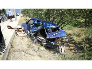 Yaralının kurtulması için dua etti