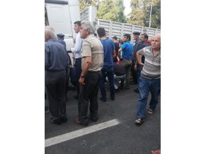 Tırın çarptığı adam hayatını kaybetti