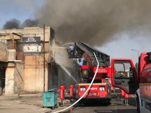 Gaziantep'te fabrika yangını