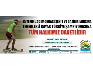 Tekerlekli Kayak Şampiyonası Tatvan’da yapılacak