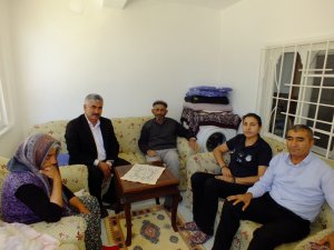 Başkan İlbey'den taziye ziyareti