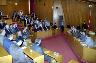 Akyürek Muhtarlarla bir araya geldi