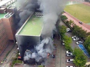 Guney Kore’de ilkokulda yangın: 2 yaralı