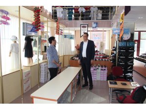 Kaymakam Akbulut'tan esnaf ziyareti