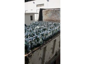 5 bin 250 adet kaçak içki ele geçirildi