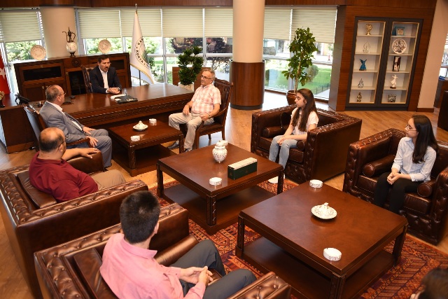 Konya'nın LGS birincileri Kılca'yı ziyaret etti