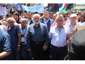 Filistinliler ABD’nin Yüzyılın Anlaşması planını protesto etti