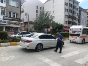 Bozüyük’te yaya geçidi uygulaması yapıldı