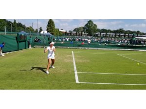 Pemra ve Başak Wimbledon elemelerinde son turun kapısından döndüler