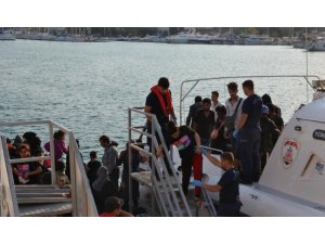 Kuşadası’nda 37 kaçak göçmen yakalandı