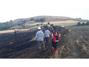 İskilip’te yangın