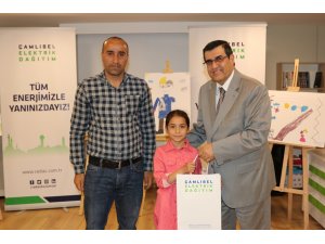 ÇEDAŞ, resim yarışmasında dereceye giren çocukları ödüllendirdi
