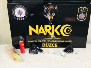 Düzce polisinden uyuşturucu operasyonu