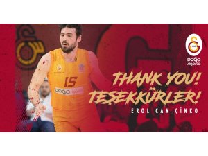 Galatasaray’dan Erol Can Çinko’ya teşekkür