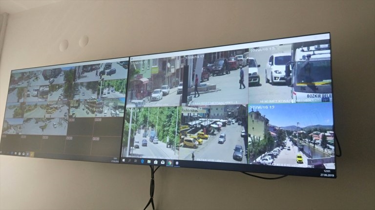 Bozkır'da MOBESE'ler faaliyete başladı