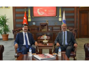 Genel Müdür Erkan'dan Rektör Karakaya'ya ziyaret