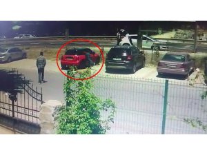 20 saniyede otomobilden hırsızlık