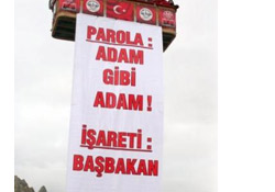 Adi Başbakan parolasına balonlu cevap