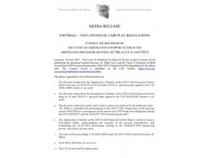 Milan, Avrupa’dan men edildi