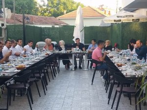 Kulu Adliyesi personelinden veda yemeği