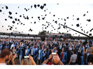 Havacılardan sıra dışı mezuniyet töreni